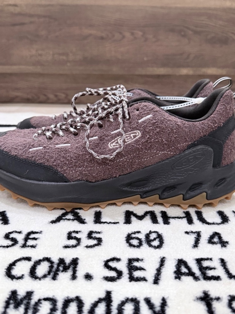 Keen Jasper Zionic Sneaker Hiking Shoes - Java / Black Colorways